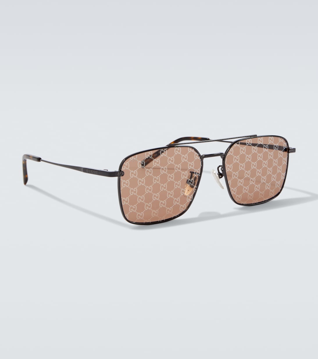 Gafas de sol de aviador con GG | Gucci