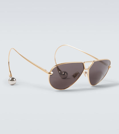 Gafas de sol de aviador Drop  | Bottega Veneta