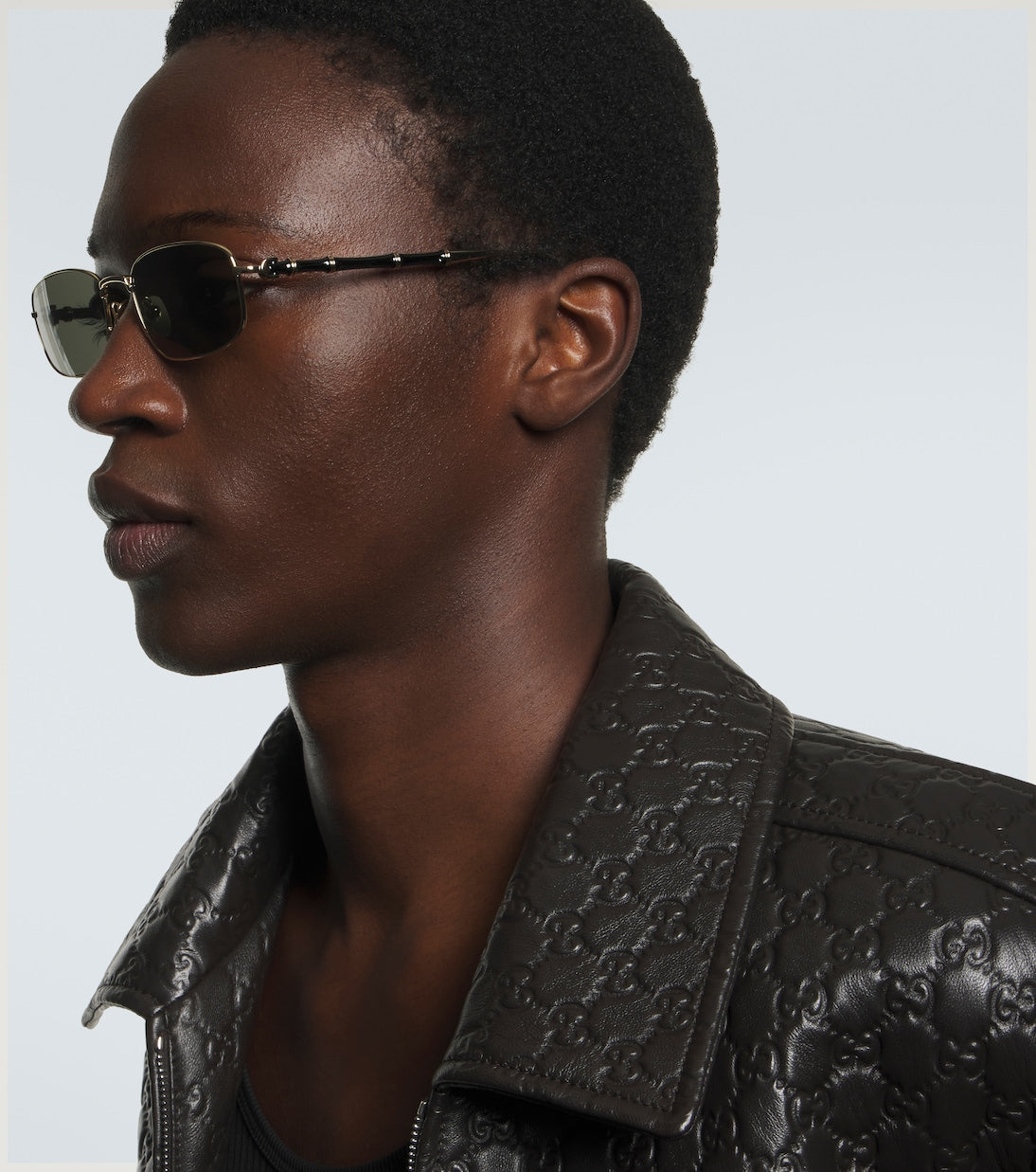 Gafas de sol rectangulares Bamboo | Gucci