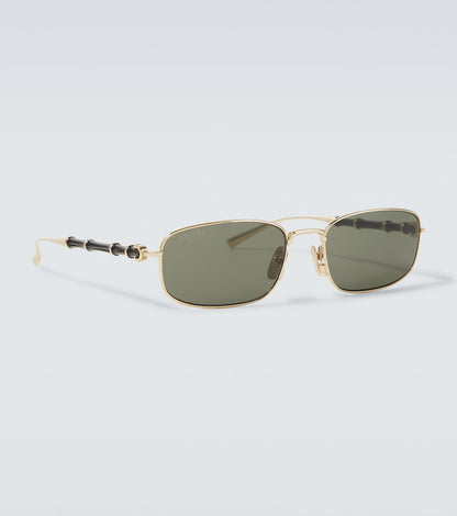 Gafas de sol rectangulares Bamboo | Gucci